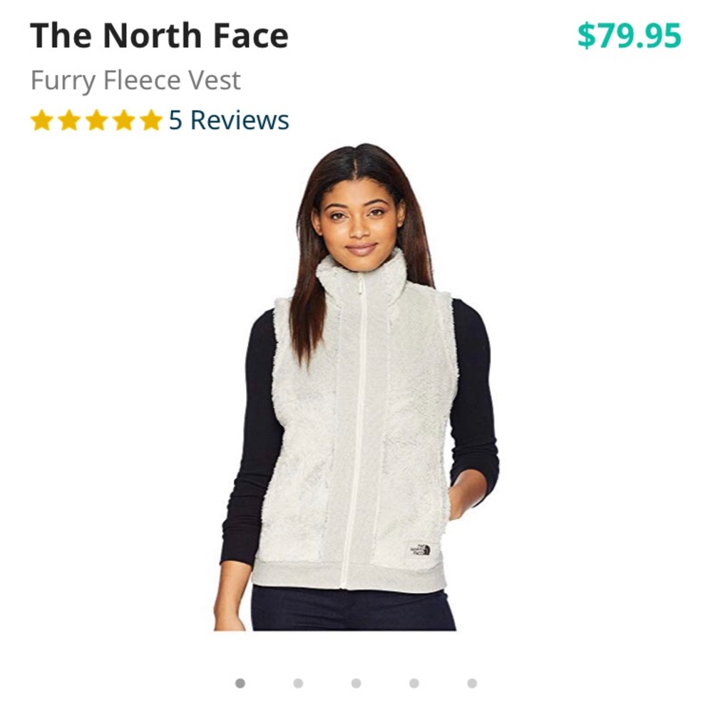 Worn once Women’s Medium North Face  Vest